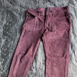 Banana Republic Flex Fit Purple Corduroy Pants